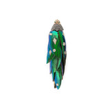 Scarab Pop Art Bunch Earring with Diamonds