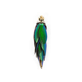 Scarab Pop Art Bunch Earring with Diamonds