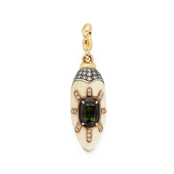 Scarab Mammoth Cocktail Pendant