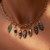 Scarab Pink Opal Cocktail Pendant
