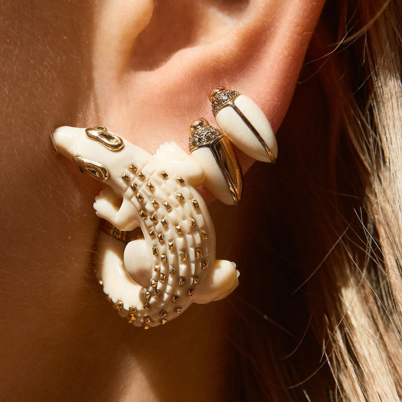 animal earring Bibi van der Velden