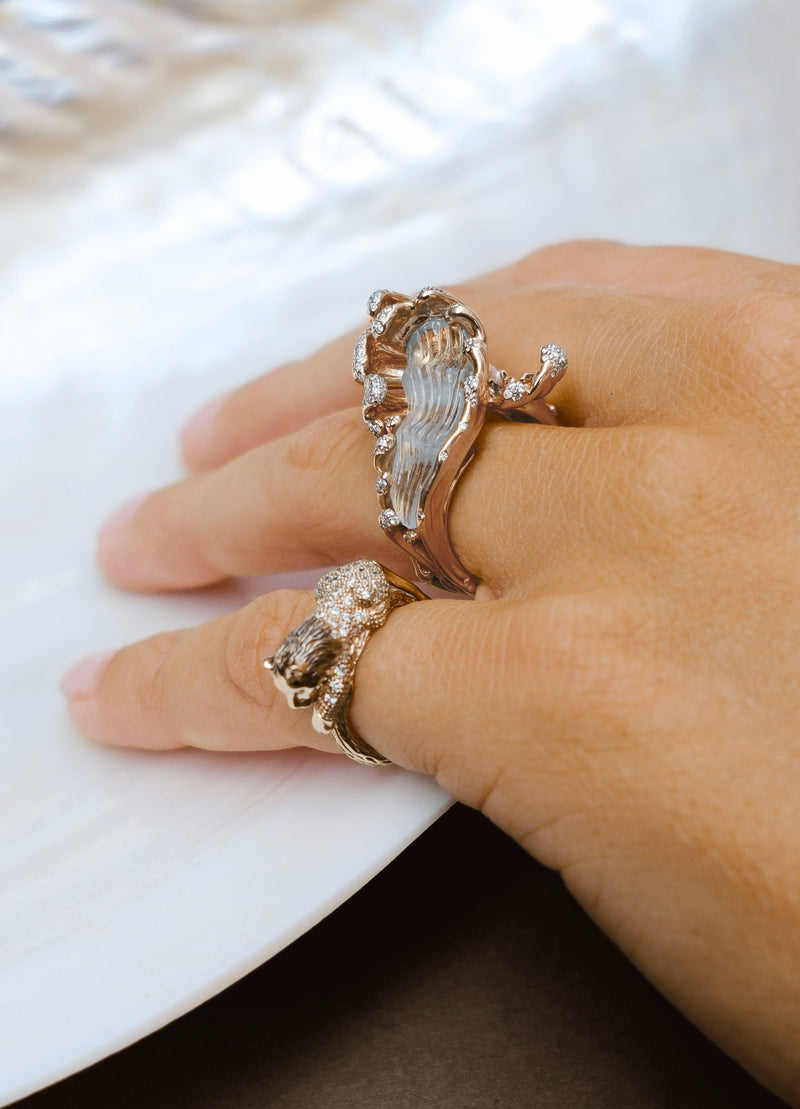 Mermaid engagement ring online