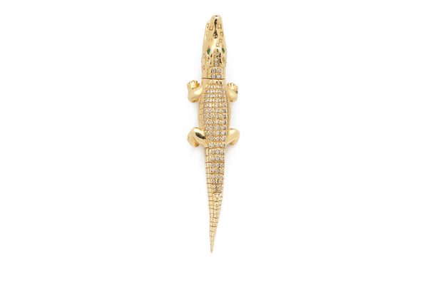 Alligator Bite Earring Diamonds
