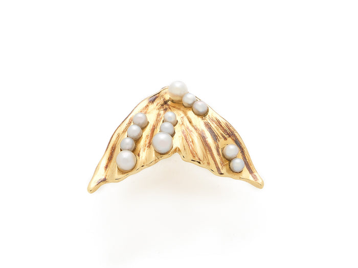 bibi van der velden Flipper Tiny Pearls Stud