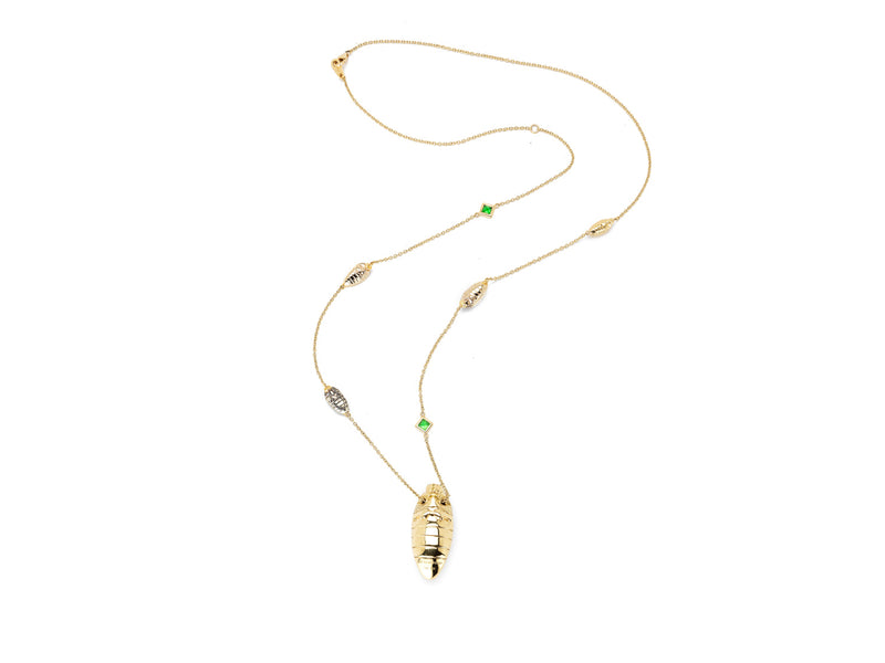 Scarab Mammoth Necklace