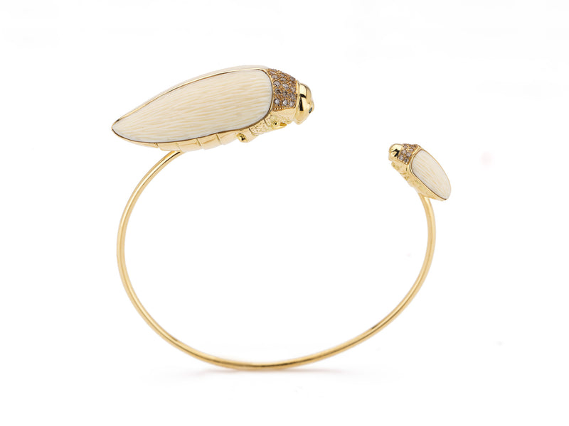 Scarab Mammoth Bangle