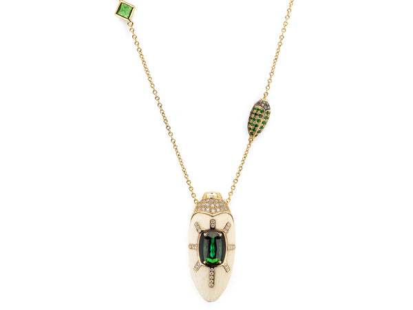 Scarab Mammoth Necklace