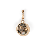 Pomegranate Diamond Charm 18K