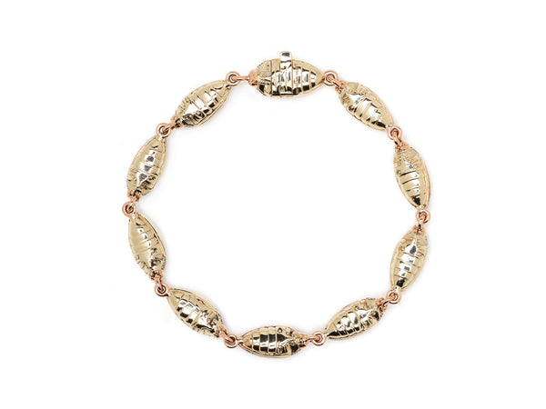 Mammoth Mini Scarab Eternity Bracelet