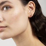 Ant Stud Earring Pink ‚Äì Rose Gold Earrings Bibi van der Velden