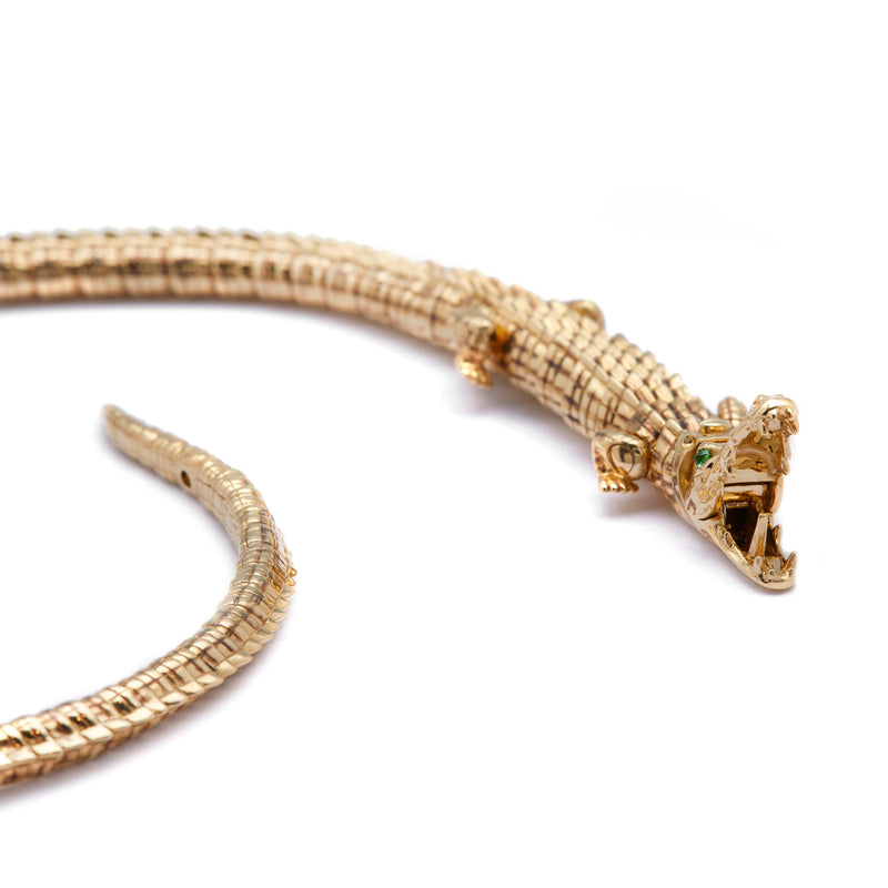 Alligator Wrap Necklace