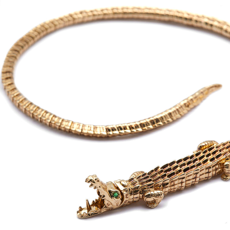 Alligator Wrap Necklace