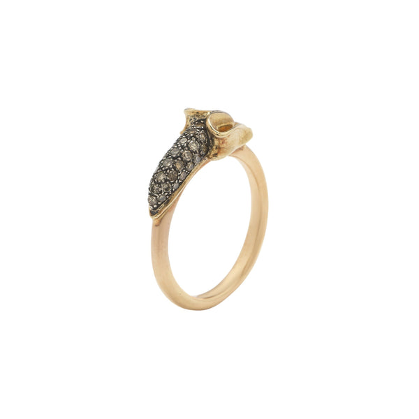 Banana Ring Diamond Rings Bibi van der Velden