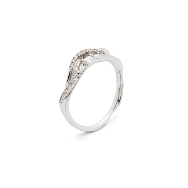 Inhale Ring Diamond Rings Bibi van der Velden