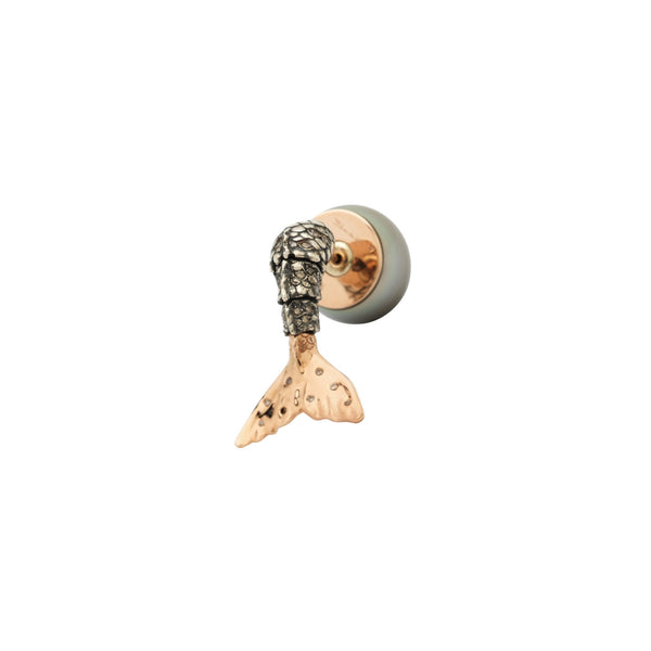 Mermaid Pearl Earring Earrings Bibi van der Velden