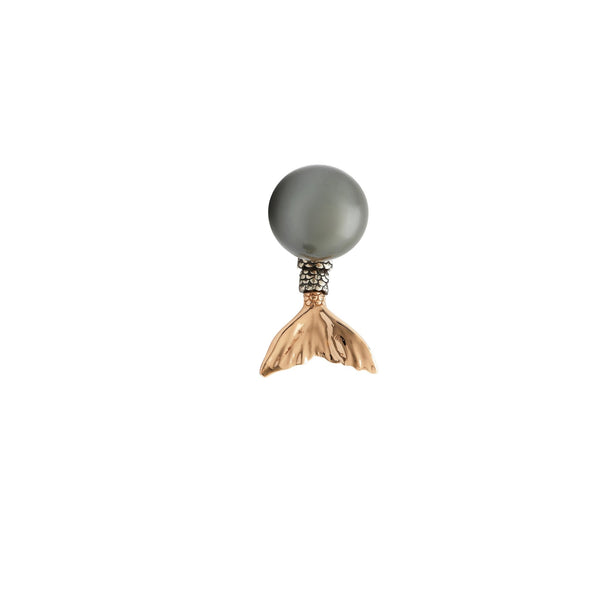 Mermaid Pearl Earring Earrings Bibi van der Velden