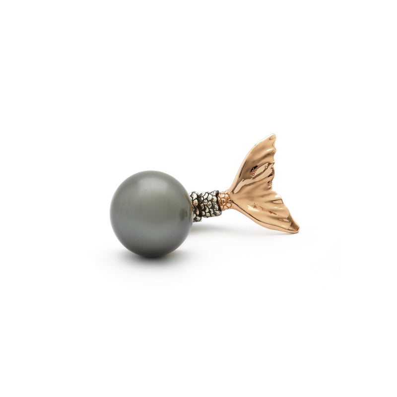 Mermaid Pearl Earring Earrings Bibi van der Velden