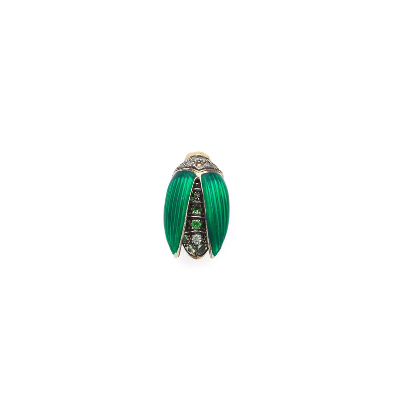 Mini Scarab Fly Wings Stud Earrings Bibi van der Velden