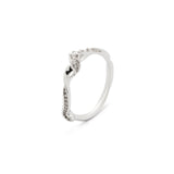 Swirl Ring Diamond Rings Bibi van der Velden