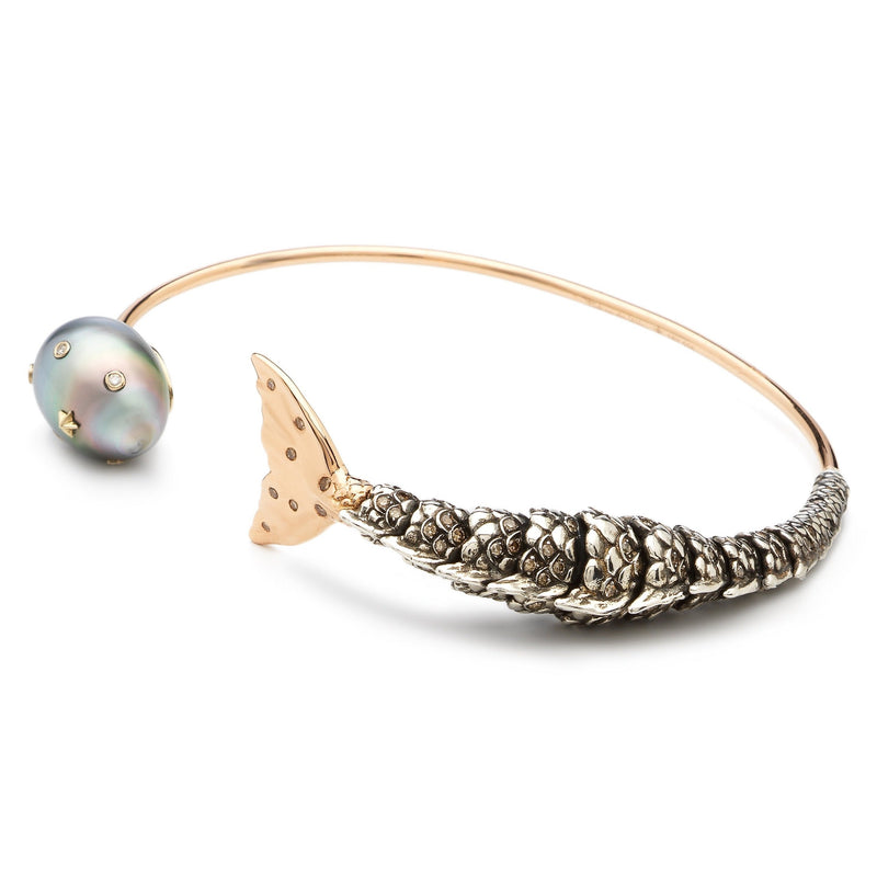 Mermaid Tail Bangle Bracelets Bibi van der Velden