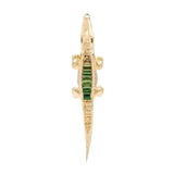 Tsavorite Alligator Bite Earring