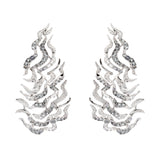 Diamond Haze Chandelier Earrings (pair)