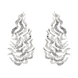 Diamond Haze Chandelier Earrings (pair)
