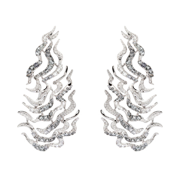 Diamond Haze Chandelier Earrings (pair)