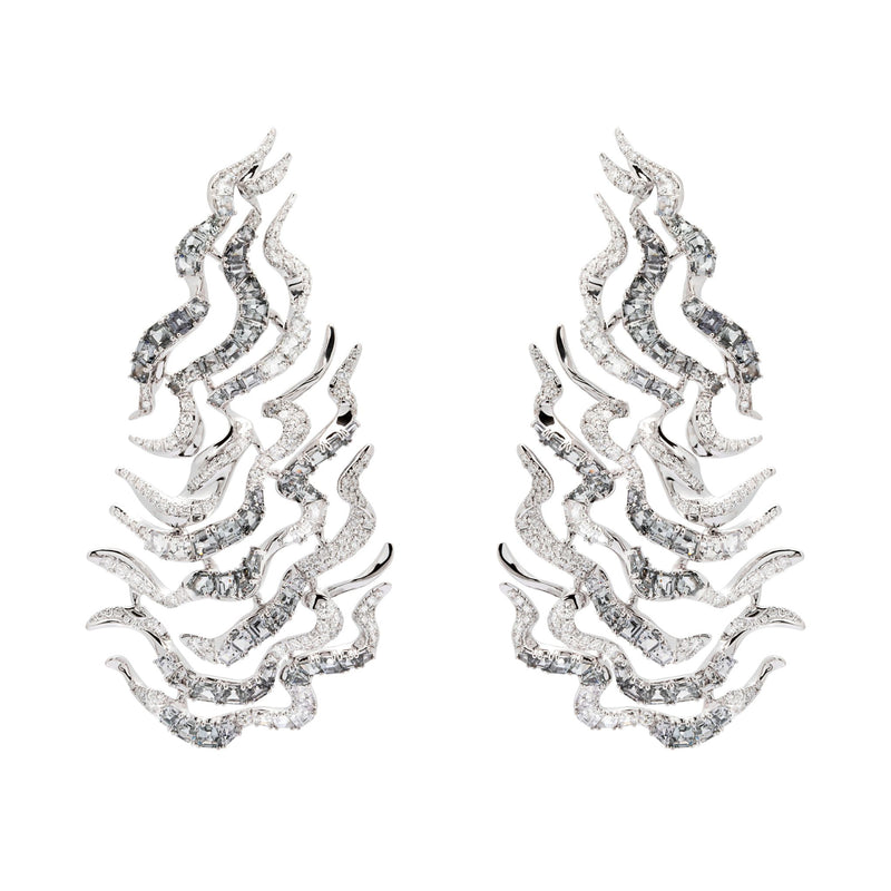 Diamond Haze Chandelier Earrings (pair)