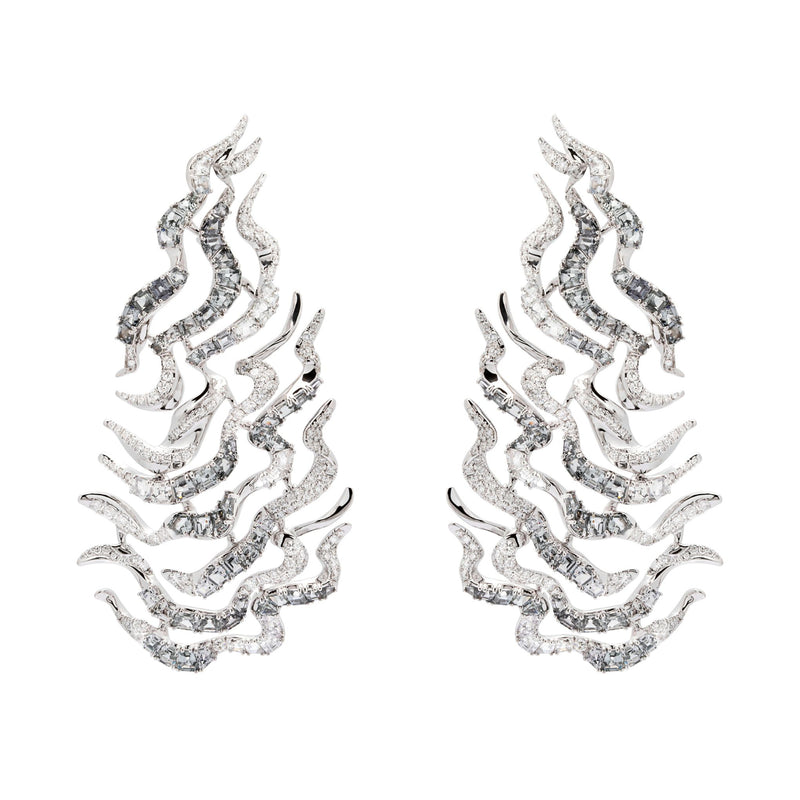 Diamond Haze Chandelier Earrings (pair)