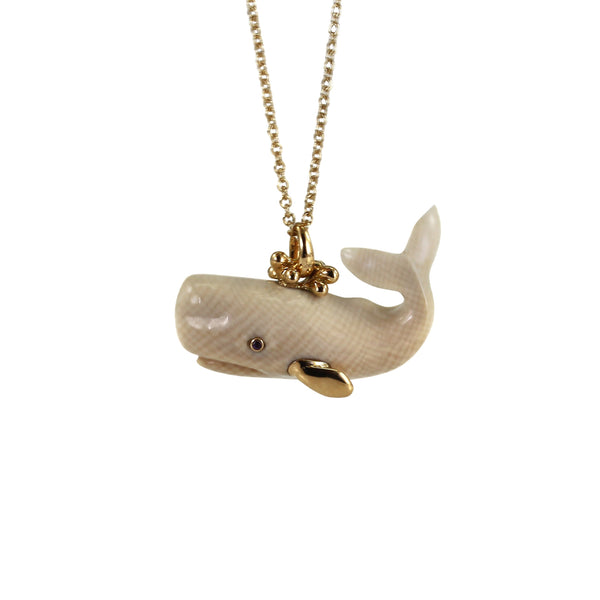 Mammoth Whale Necklace Necklaces Bibi van der Velden