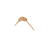 Mini Mermaid Tail Stud Rose Gold Earrings Bibi van der Velden