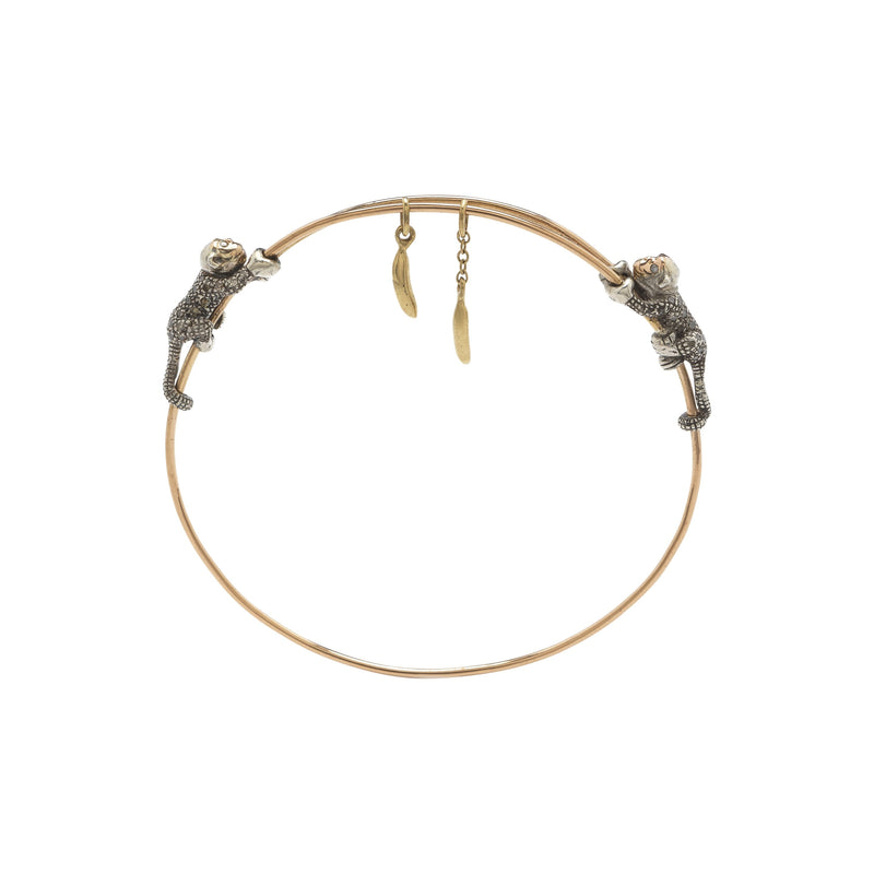 Monkey and Banana Bangle Bracelets Bibi van der Velden