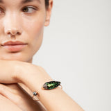 Scarab and Pearl Bangle Bracelets Bibi van der Velden