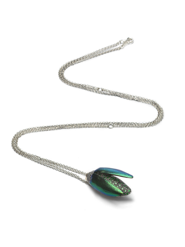 Scarab Fly Necklace Necklaces Bibi van der Velden