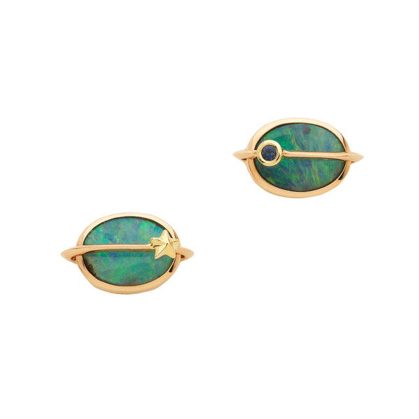Small Planet Studs Earrings Bibi van der Velden