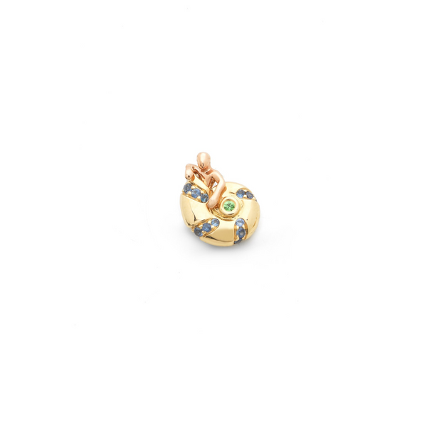 Small Poseidon's Getaway Stud Blue Sapphire