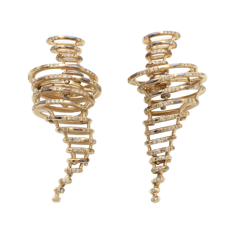 Tornado Earrings Earrings Bibi van der Velden