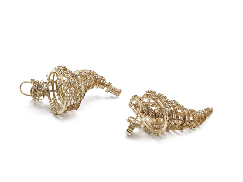 Tornado Earrings Earrings Bibi van der Velden