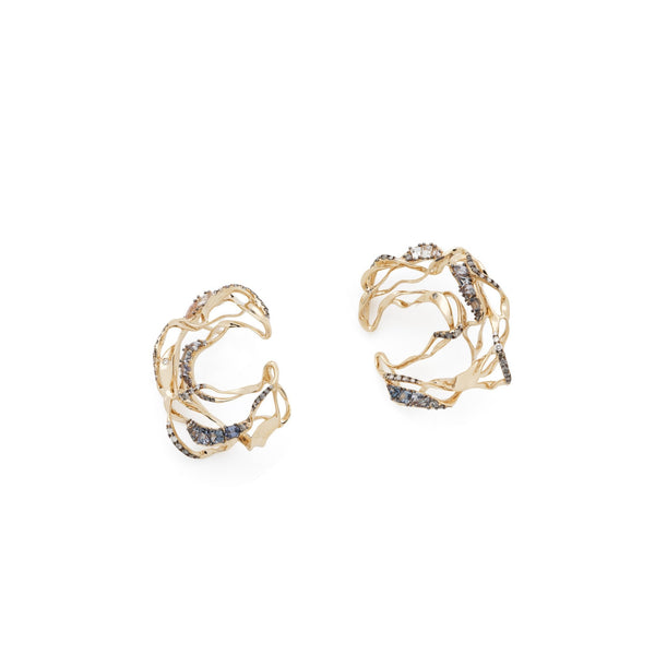 Smoulder Ear Hangers Earrings Bibi van der Velden