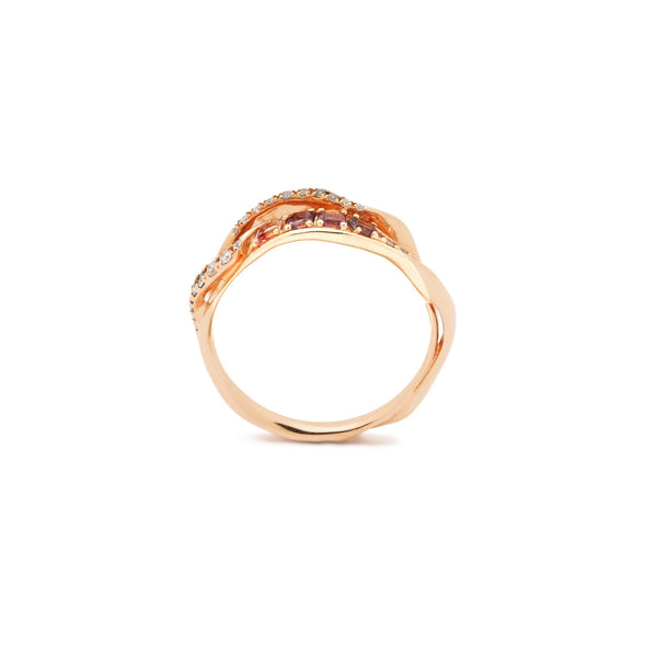 Inhale Stackable Ring - Violet Rings Bibi van der Velden