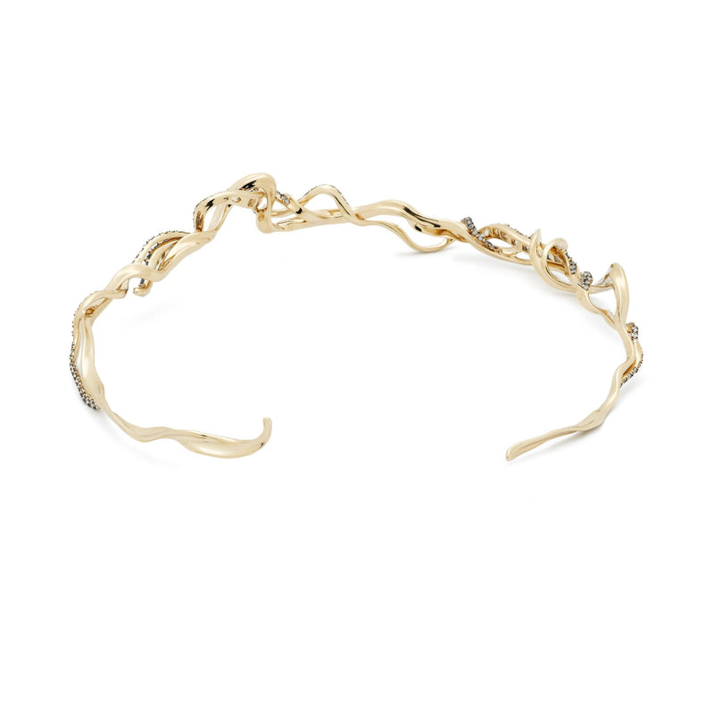 Diamond Smoke Fume Choker Necklaces Bibi van der Velden
