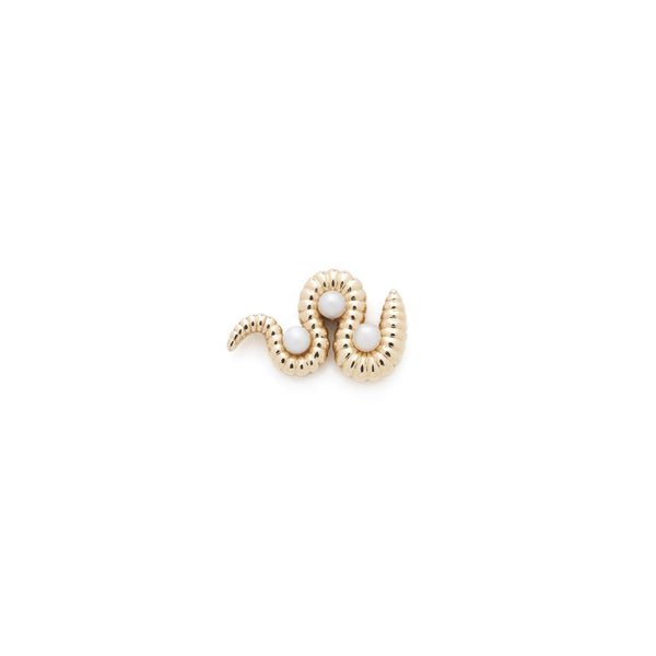Worm Studs Earrings Bibi van der Velden
