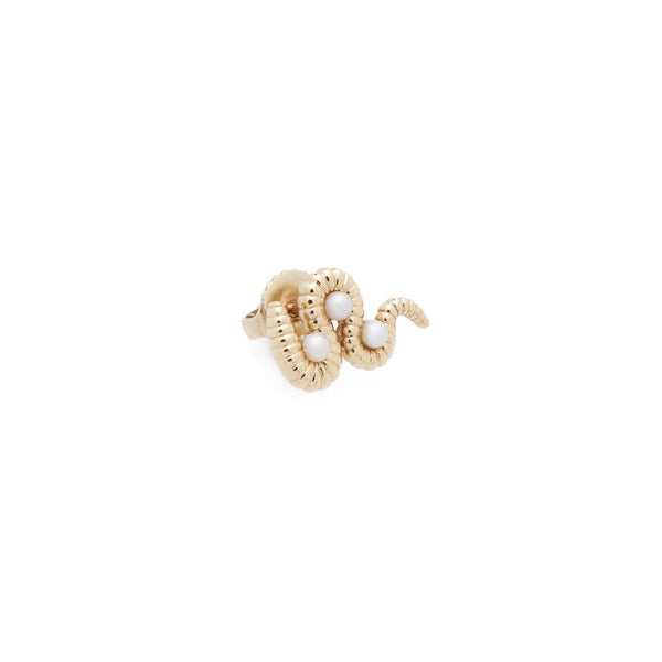 Worm Studs Earrings Bibi van der Velden