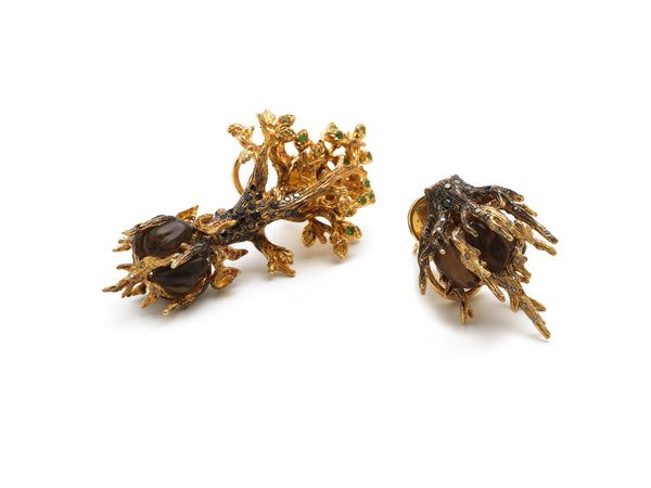 Wildfire Earrings Earrings Bibi van der Velden