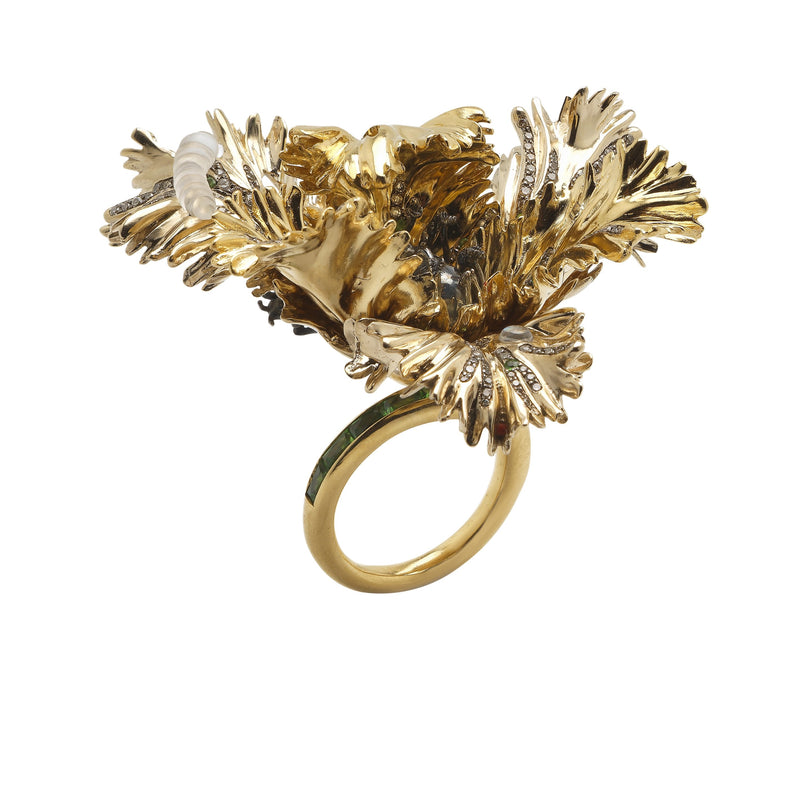 Big Tulip Ring ‚Äì Diamonds Rings Bibi van der Velden