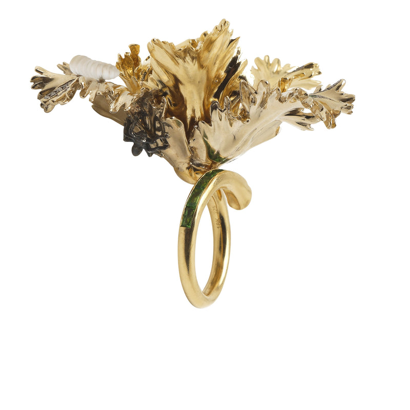 Big Tulip Ring ‚Äì Diamonds Rings Bibi van der Velden