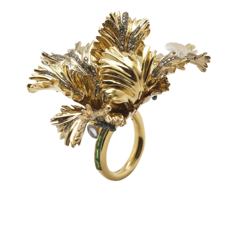 Big Tulip Ring ‚Äì Diamonds Rings Bibi van der Velden