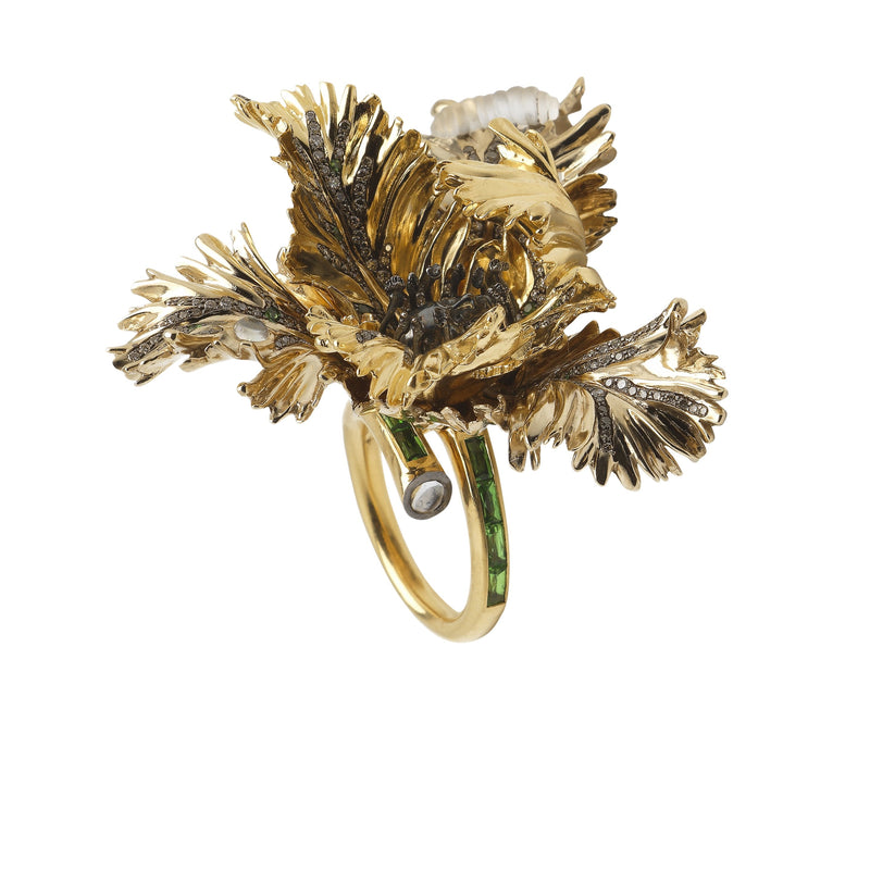Big Tulip Ring ‚Äì Diamonds Rings Bibi van der Velden