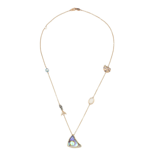 Fin Component Necklace Necklaces Bibi van der Velden
